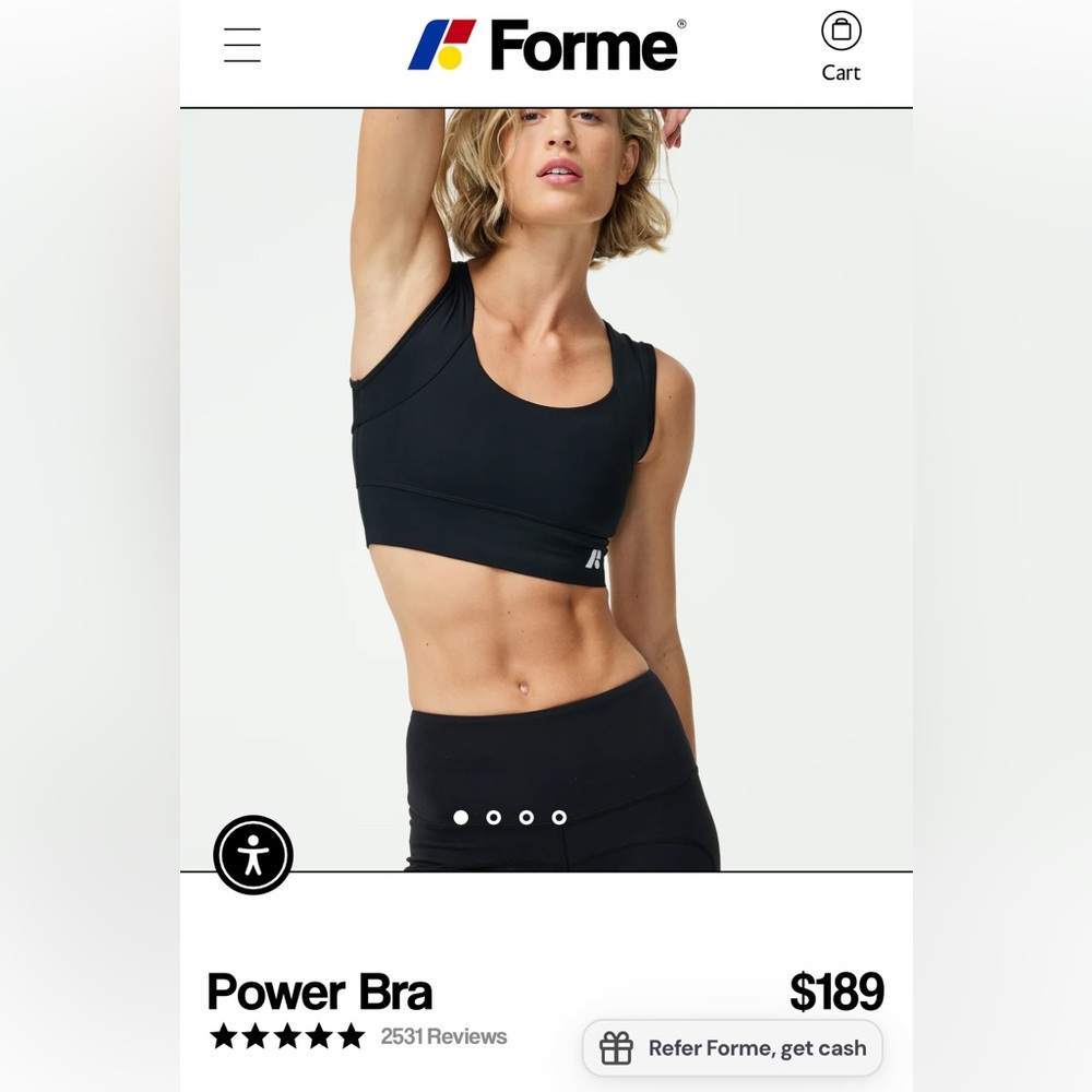 Former posture correcting bra